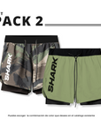 Set deportivo 2 pantalonetas deportiva running gym 2 en 1 Shark Company® (copia)