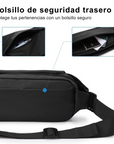 Riñonera Bandolera Canguro deportivo casual Multiuso