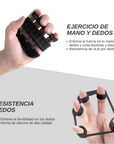 Kit Hand Grip Ejercitadores Mano Muñeca 5 en 1 Shark Company®