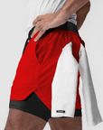 Pantaloneta all deportiva running gym 2 en 1 Shark Company®
