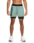Pantaloneta all deportiva running gym 2 en 1 Shark Company®