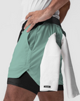 Pantaloneta all deportiva running gym 2 en 1 Shark Company®