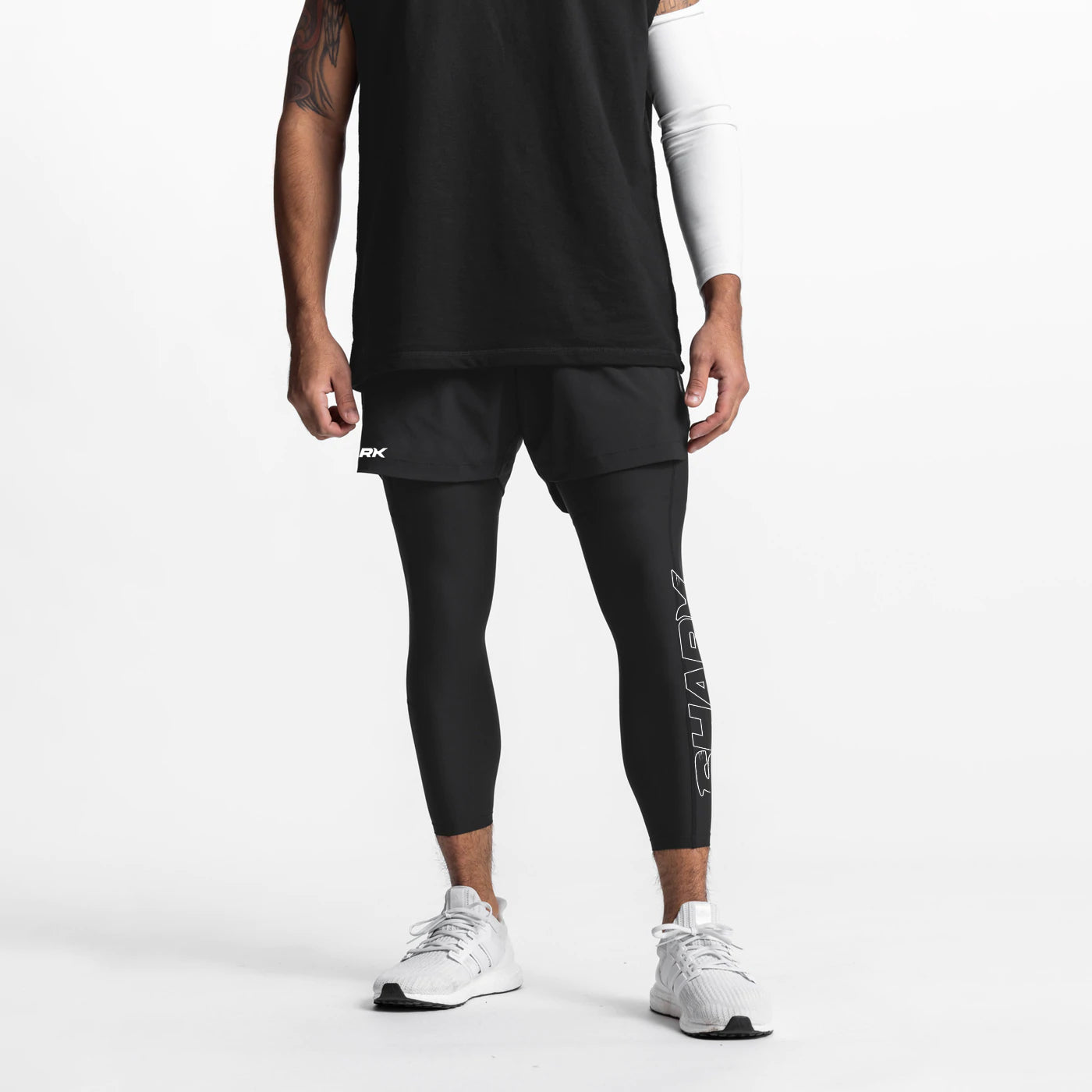 Pantaloneta licra larga deportiva running gym en Shark Company®