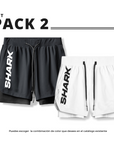 Set deportivo 2 pantalonetas deportiva running gym 2 en 1  Shark Company® (copia)