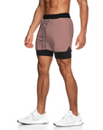 Pantaloneta deportiva running gym 2 en 1  Shark Company® elementos